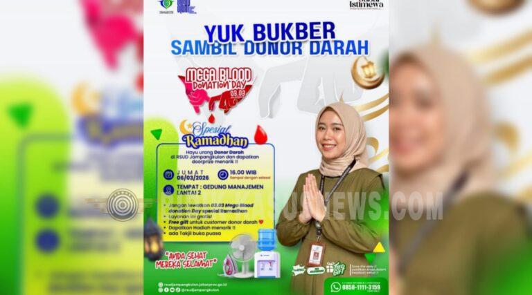 RSUD Jampangkulon Gelar Donor Darah dan Buka Bersama, Perkuat Kepedulian di Bulan Ramadan
