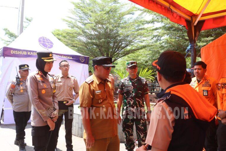 Sinergi Forkopimda Majalengka Tinjau Pos Pengamanan Lebaran, Pastikan Pelayanan Mudik 2026 Optimal