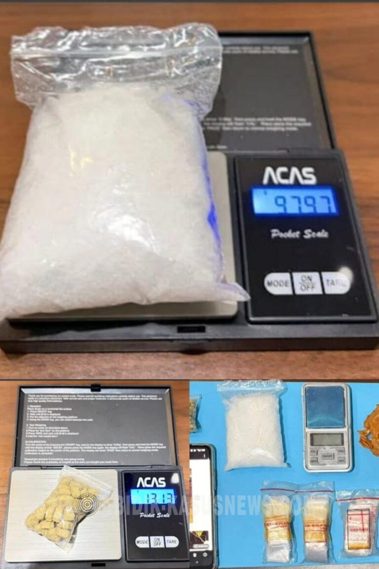Polres Cirebon kota Amankan 97 Gram Sabu dan 50 Butir Ekstasi,Satu Tersangka Diamankan