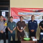 Aparat Penegak Hukum, Polres Majalengka Gelar Pemusnahan Barang Bukti Narkoba