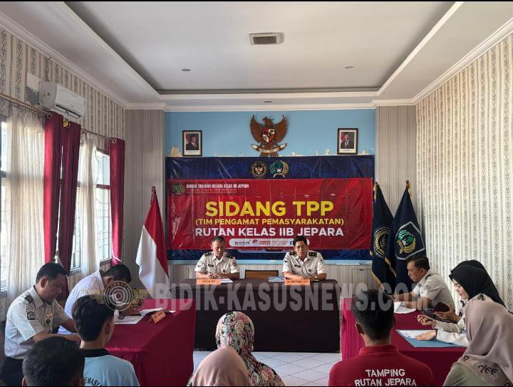 Rutan Jepara Gelar Sidang TPP, Perkuat Evaluasi dan Pembinaan Warga Binaan