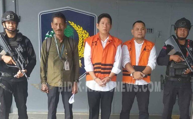 Detasemen Gegana Satbrimob Polda Sumsel Laksanakan Pengawalan Sidang Tahanan KPK di PN Palembang