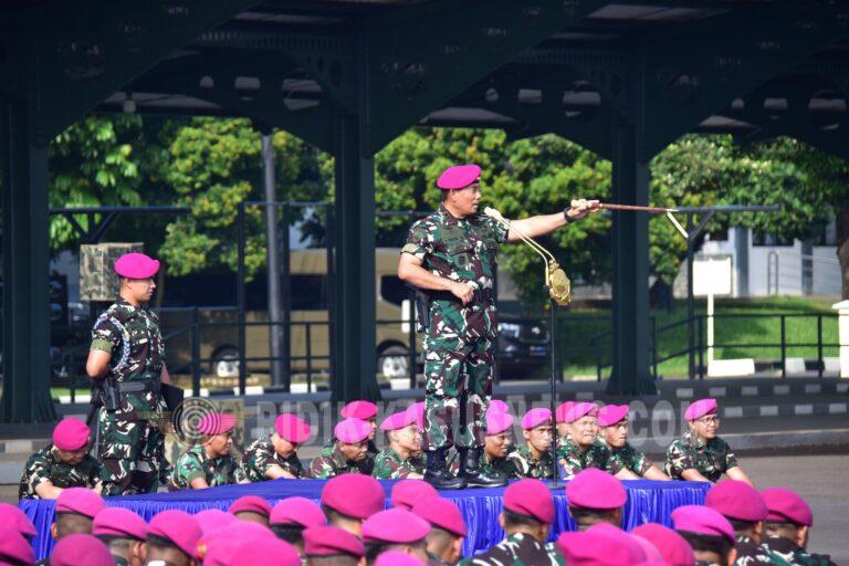 PANGKORMAR PIMPIN APEL GABUNGAN DAN HALAL BIHALAL, HADIRKAN KEJUTAN SPESIAL UNTUK PRAJURIT