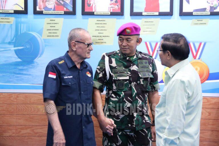 KAPOK SAHLI PANGKORMAR DAN KADISPROV KORMAR HADIRI PERESMIAN WALL OF FAME DAN PROGRESS TEST ANGKAT BESI 2026