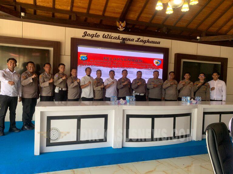 Perkuat Pengawasan Internal, Itwasum Polri Lakukan Reviu dan Monitoring di Polres HSU