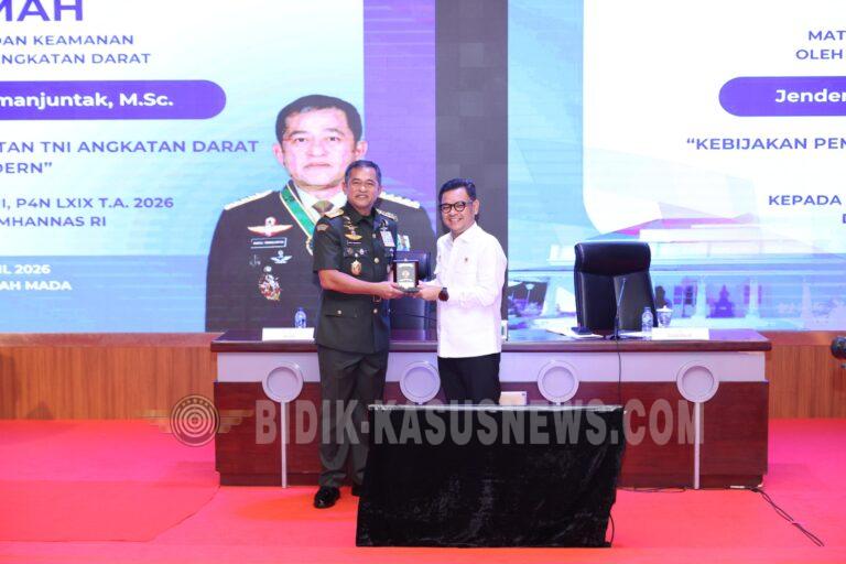 Bekali Peserta Lemhanas, Kasad Tekankan Dukungan pada Program Pemerintah