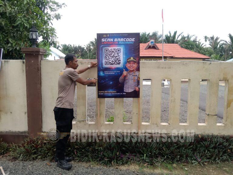 Polsek Banjang Luncurkan Layanan Pengaduan Online via QR Code, Warga Kini Bisa Lapor Lebih Mudah dan Transparan