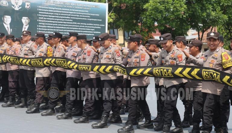 Latihan Dalmas Rutin, Polres Majalengka Perkuat Respons Pengamanan Situasi Kontinjensi