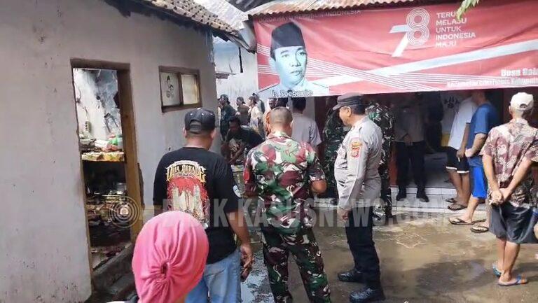 Api Mengamuk di Pagi Hari, Rumah Warga Galagamba Hangus Dilalap Si Jago Merah