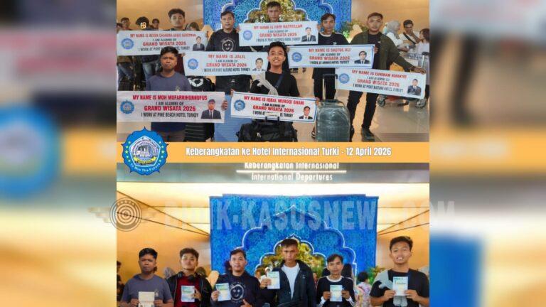 Komitmen Cetak SDM Unggul, LPK Grand Wisata Berangkatkan Alumni ke Industri Global