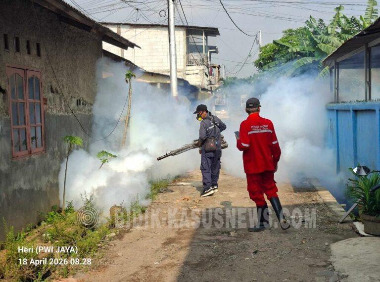Gerak Cepat Puskesmas Cakung, Fogging Ulang Digelar Usai Temuan Jumantik di Pulogebang