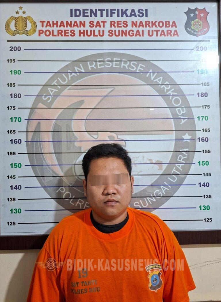 Mahasiswa di HSU Ditangkap Bawa Sabu Hampir 24 Gram, Polisi Ungkap Peredaran Narkotika di Pinggir Jalan Banjang