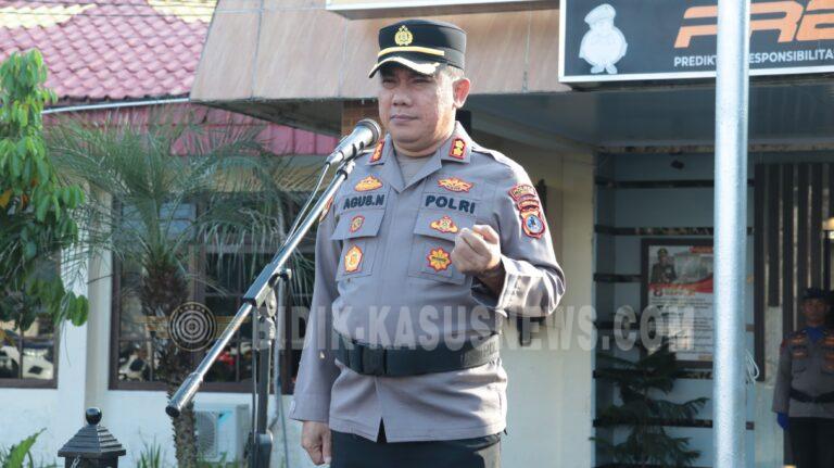 Upacara Hari Kesadaran Nasional, Kapolres HSU Apresiasi 18 Personel Berprestasi dan Tegaskan Komitmen Profesionalisme