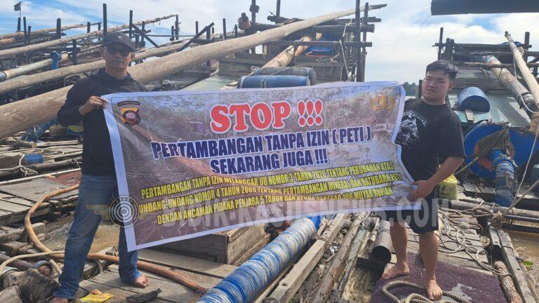 Klarifikasi Aktivitas PETI di Entabuk,Kapolsek Belitang Hilir Tegaskan Pencegahan Dan Edukasi