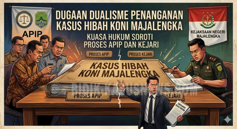 Dugaan “Sidik Ganda” Kasus KONI Majalengka Menguat, Proses APIP dan APH Disorot