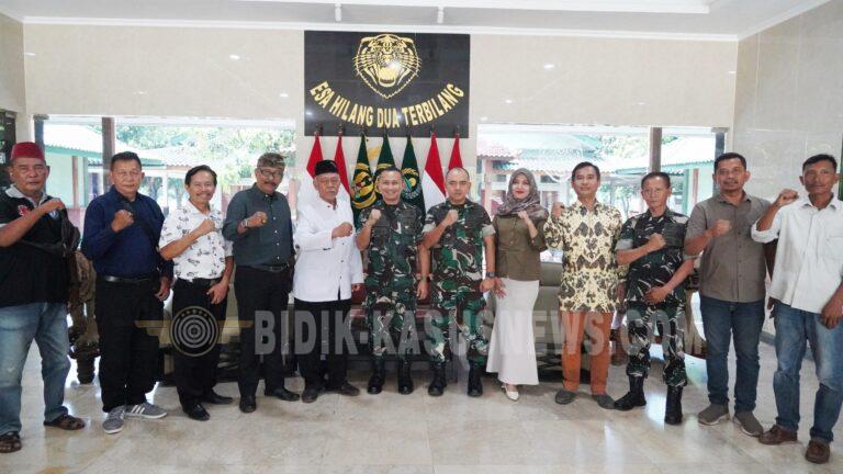 Perkuat Sinergitas, Danrem 063/SGJ Sambut Kunjungan PWCR dan Yayasan Sunan Gunung Jati