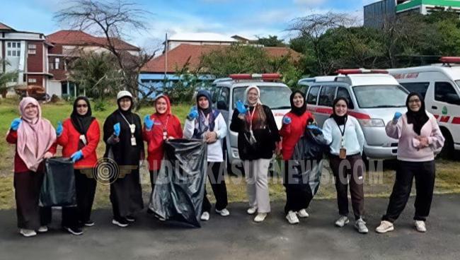 RSUD Jampangkulon Gelar Aksi Bersih-bersih, Wujudkan Lingkungan Sehat dan Nyaman