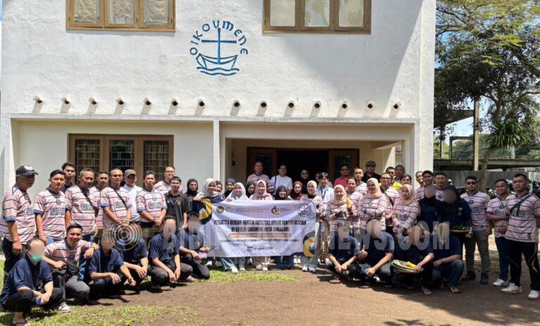 Bakti Sosial Perkuat Akar Toleransi, Lapas Sukabumi Gelar Aksi Bersih-bersih Gereja Oikumene