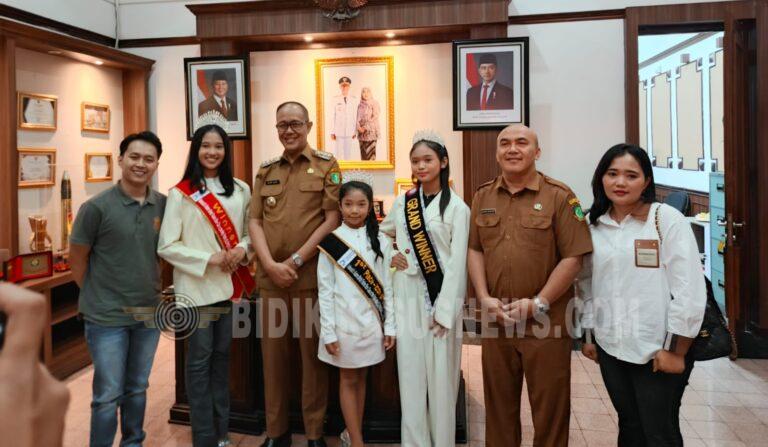 Tembus Kompetisi Bangkok–Hanoi, Tiga Model Cilik Sukabumi Tuai Apresiasi Wali Kota