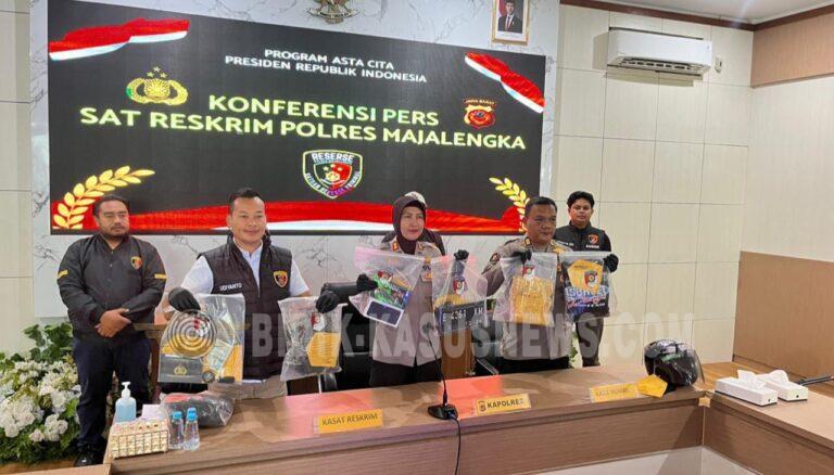 Polres Majalengka Ungkap Curas Motor Sadis, Dua Pelaku Ditangkap dalam Sepekan