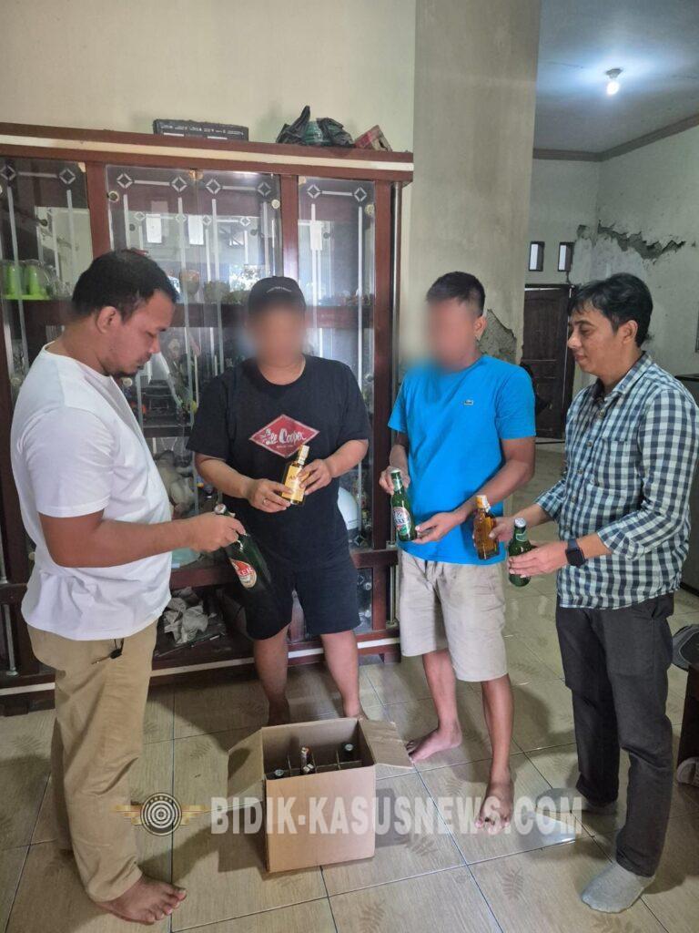 Polresta Cirebon Sita 363 Botol Miras Hasil Razia Pekat