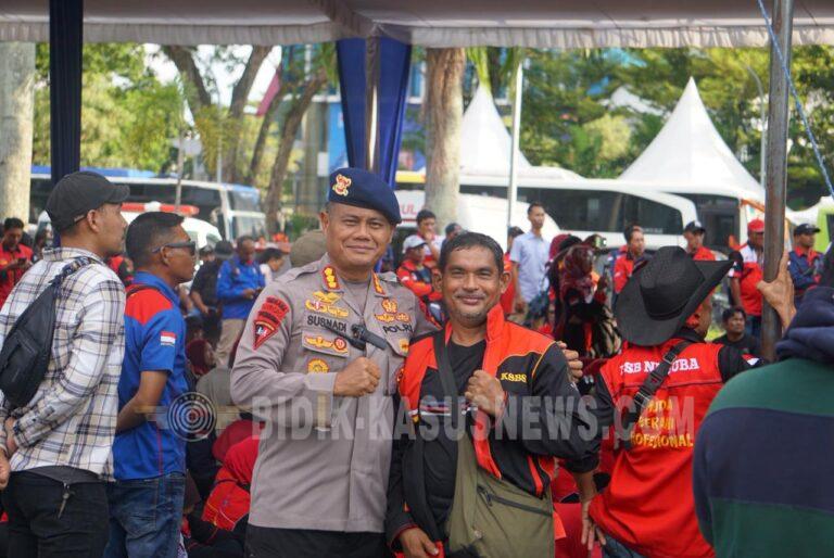 Dansat Brimob Polda Sumsel Hadiri Rembuk Buruh di DPRD, Perkuat Sinergi Jaga Stabilitas dan Kesejahteraan Pekerja