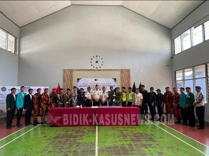 Komitmen Bersih dari Narkoba, Penipuan, dan Handphone, Rutan Kelas IIB Jepara Gelar Ikrar, Deklarasi dan Razia