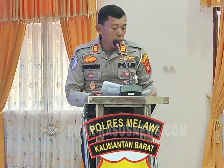 Kasat Lantas Polres Melawi Warning Keras Pengendara Pengguna Knalpot Kendaraan Tidak Sesuai Spesifikasi