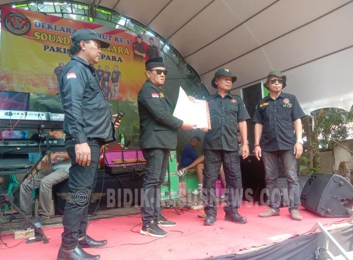 Pelantikan Ketua PAC Pakis Aji, Squad Nusantara Jepara Perkuat Soliditas Organisasi