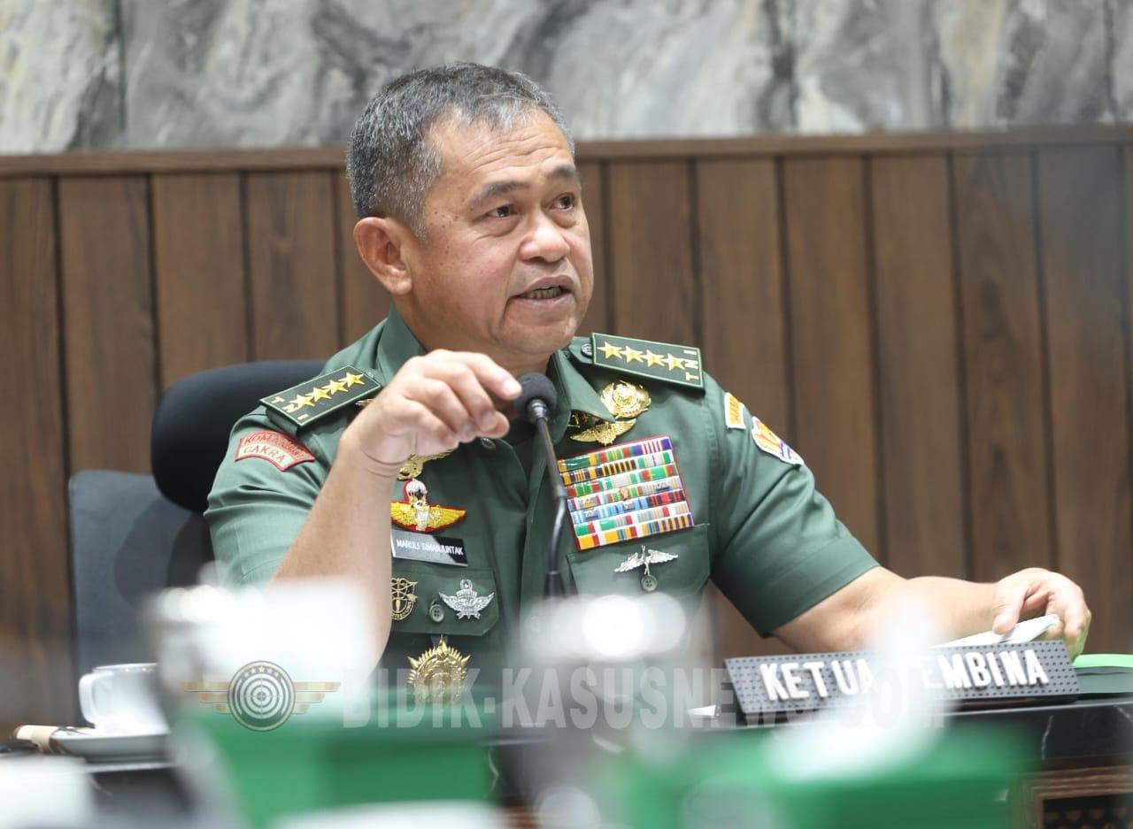 Kasad Pimpin Rapat Tahunan Tutup Buku 2025 Yayasan Dhekarta