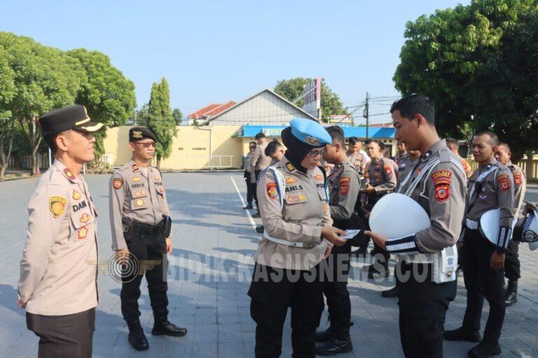 Kedisiplinan Personel, Bid Propam Polda Jabar Gelar Gaktibplin Skala Besar di Polres Majalengka