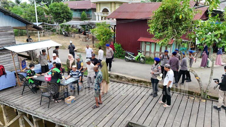 Klinik Terapung Satpolairud Polres HSU Layani Warga Sungai Pandan, Bukti Nyata Polri Hadir untuk Kesehatan Masyarakat