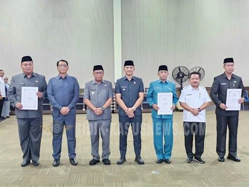 Bupati Majalengka Lantik Tiga Pejabat Tinggi Pratama, Tekankan Profesionalisme dan Percepatan Pelayanan Publik.