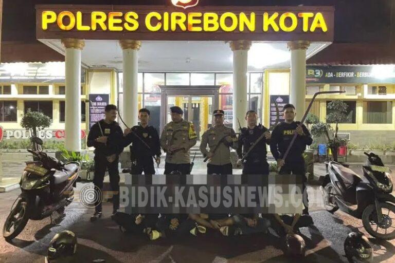 Polres Cirebon Kota gagalkan rencana tawuran pemuda dengan senjata tajam
