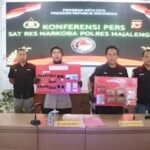 Polres Majalengka Gulung Sindikat Narkoba Periode April-Mei 2026, Amankan Cairan Tembakau Sintetis hingga Ribuan Obat Keras