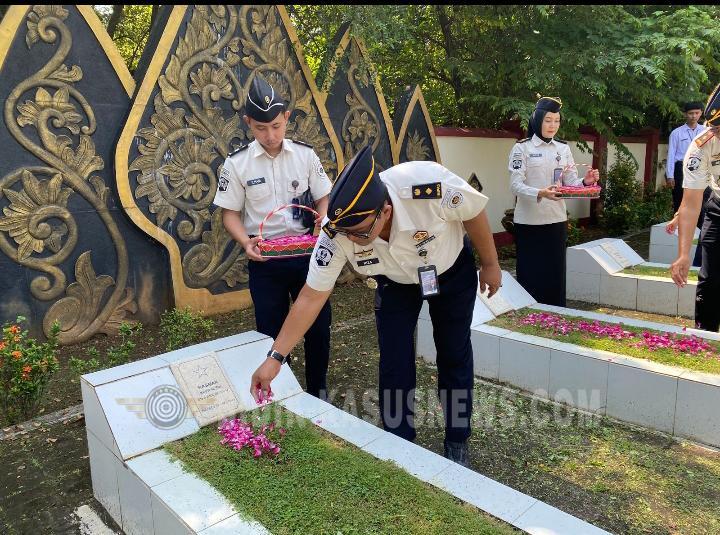 Ziarah dan Tabur Bunga Peringatan Hari Kebangkitan Nasional ke-118, Rutan Jepara Teguhkan Pengabdian