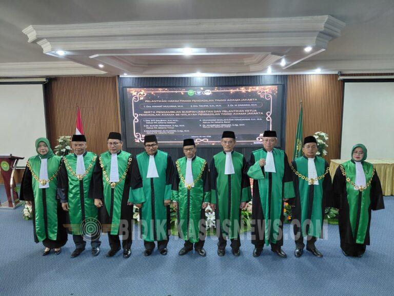 PTA Jakarta Lantik Pejabat Baru, Reformasi Peradilan Agama Diperkuat