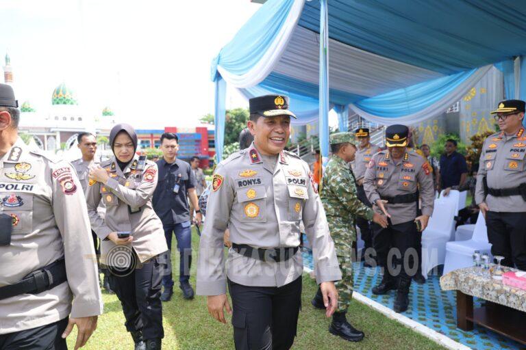 Dansat Brimob Polda Sumsel Ikuti Apel Kesiapsiagaan Karhutla 2026, Perkuat Sinergi Hadapi Musim Kemarau