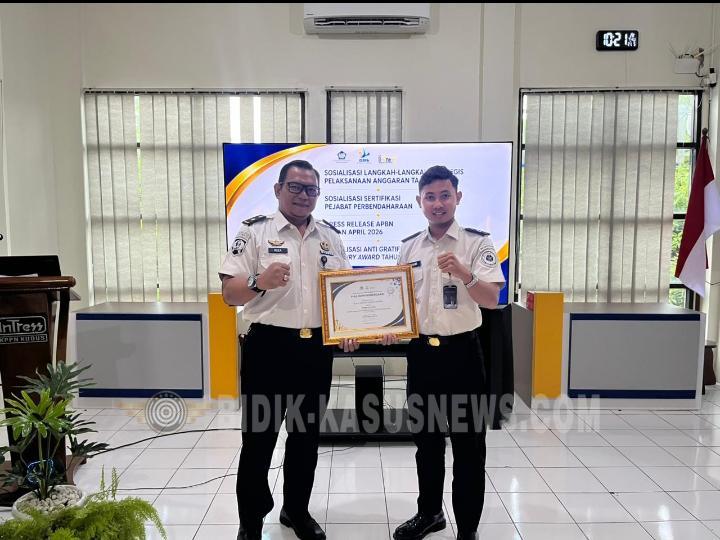 Perkuat Tata Kelola Keuangan dan Integritas, Pegawai Rutan Jepara Ikuti Sosialisasi Strategis di KPPN Kudus