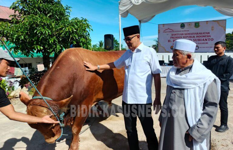 Ayep Zaki Pastikan Sapi Kurban Presiden Prabowo Layak dan Penuhi Syarat Kurban