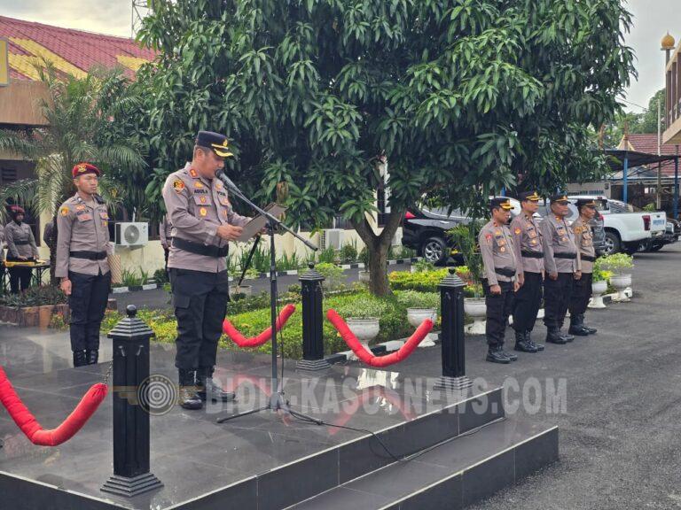 Sertijab Kasat Reskrim Polres HSU Berlangsung Khidmat, IPTU Firdaus Tarigan Resmi Emban Tugas Baru
