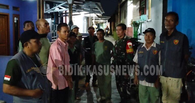 Babinsa Jagabaya I Hidupkan Semangat Siskamling, Satukan Warga Jaga Keamanan Lingkungan