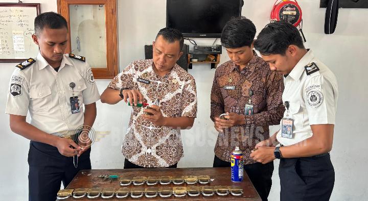 Deteksi Dini Terus Diperkuat, Rutan Jepara Lakukan Rotasi Gembok Kamar Hunian