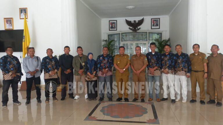 Perkuat Sinergi, PJI Majalengka Silaturahmi dan Apresiasi Kinerja Bupati Eman Suherman