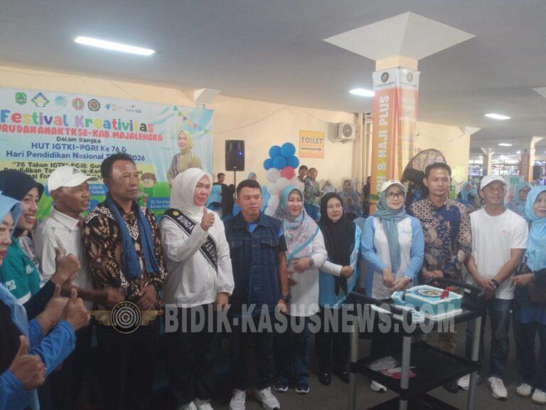 Bunda PAUD Dan Kadisdik Hadiri HUT IGTKI PGRI Kab. Majalengka Ke 76, Berbagai Lomba Digelar