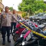 Polresta Cirebon Sita 23 Motor Hasil Penadahan Kasus Curanmor