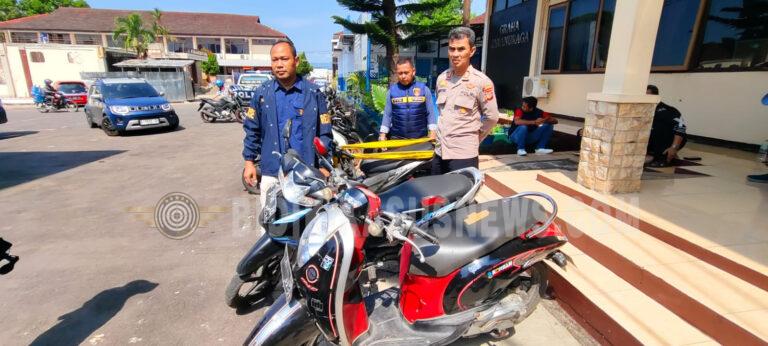 Polres Kuningan Ungkap Kasus Curanmor, Motor Curian Berhasil Diamankan