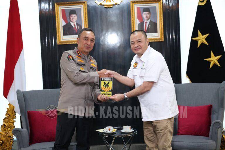 Perkuat Pembinaan Atlet Muda, Dansat Brimob Polda Sumsel Jalin Sinergi Strategis dengan FORKI Sumsel
