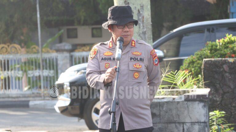 Polres HSU dan Satpolairud Bersihkan Sungai Negara, Wujud Nyata Kepedulian Lingkungan Sambut Hari Bhayangkara ke-80