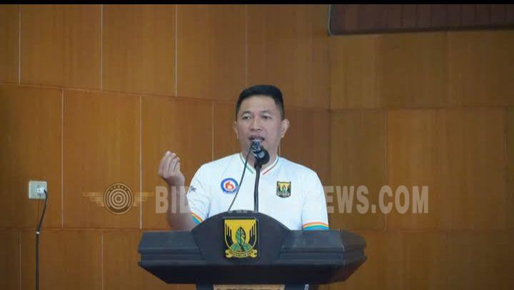Wabup Andreas Lepas Kontingen Polwida Jabar 2026, Atlet Diminta Tunjukkan Semangat Juang Terbaik